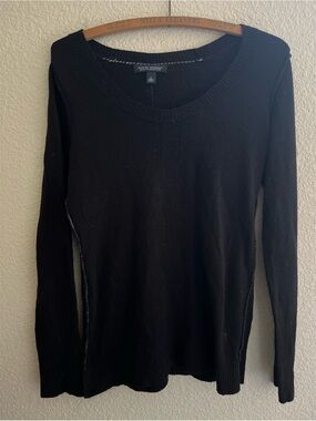 Banana Republic Black Italian Knit Sweater Women’s Size Small